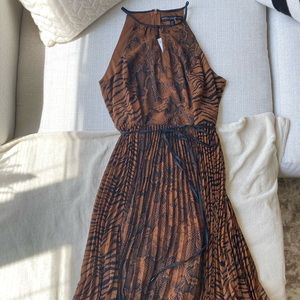 Midi Pleated Dress